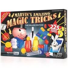 Marvin's Magic - 225 Amazing Magic Tricks for Children - Magic Kit - Magic Set