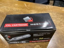 50 Pack Puff Dino 12g CO2 Cartridge High muzzle for Airsoft Rifle Pistol Air Gun