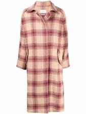 Isabel Marant Womens Finarlo Manteau In Burgundy