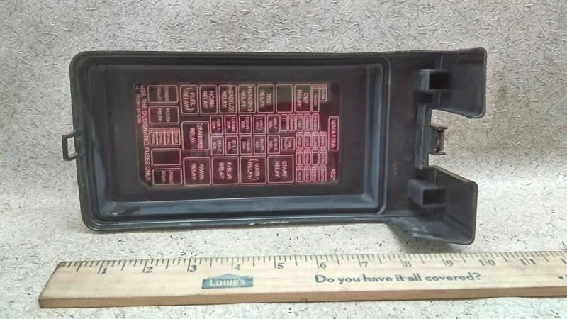 Fuse Box Cover Under Hood Fits 2002 2003 2004 2005 KIA SEDONA A4-179706 - Image 4 of 4