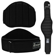 Weight Lifting Belt Neoprene 8  Gym Fitness Workout Belts Double Support Brace