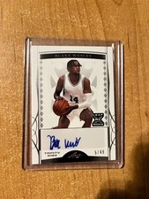 2022-23 Leaf Trinity Basketball - Blake Wesley - Silver XRC Auto #d 5/49