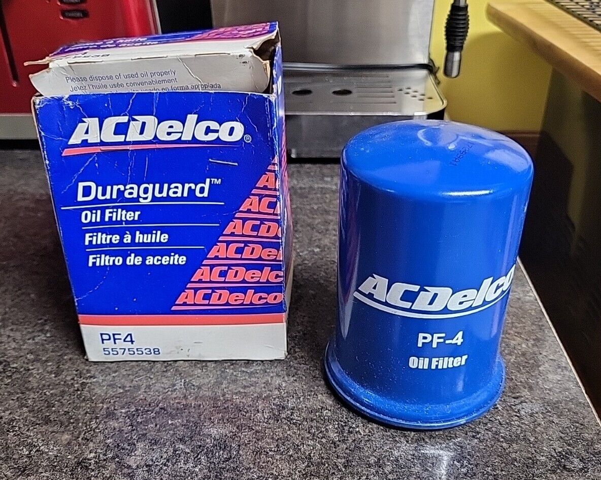 NOS AC Delco Duraguard PF4 Oil Filter In Box