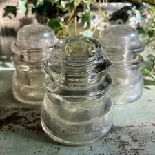 Lot of 3 Whitall Tatum No. 1 Clear Made In USA