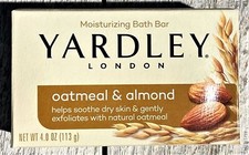 Yardley Oatmeal Almond Bar Soap - 4oz Bar