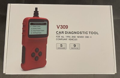 OBD II CAR DIAGNOSTIC TOOL V309