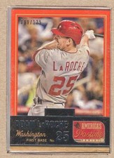 Adam LaRoche 35 2013 America's Pastime Base 099/125