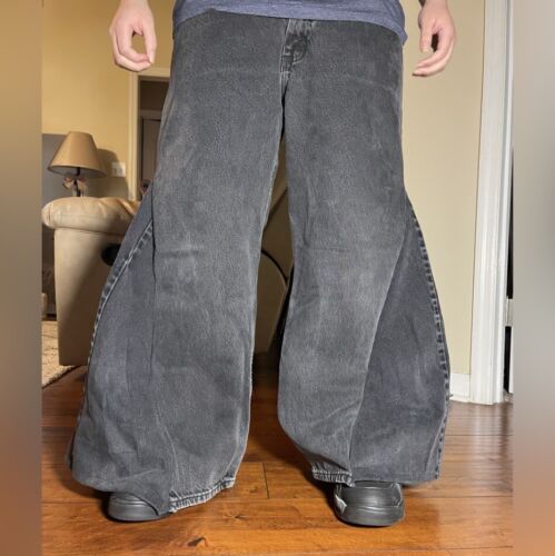 Kickwear Baggy y2k Handmade“JNCO STYLE mammoth Style” 16 Inch Leg 36x29 - Picture 1 of 23