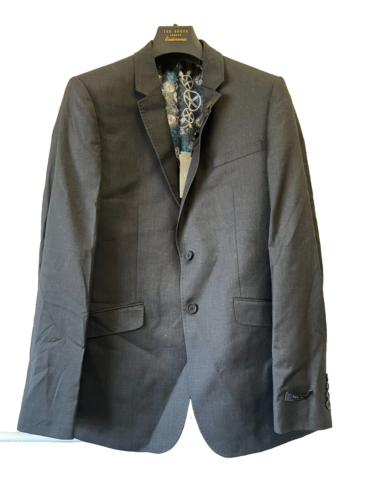 Chaqueta De Traje Atemporal Ted Baker Para Hombre Talla 40L REF RB87-