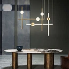 Kitchen Pendant Light LED Bar Lamp Gold Chandelier Lighting Hotel Ceiling Lights