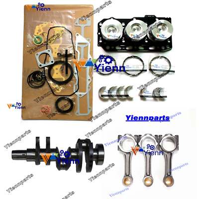 3TNE88L-RBV 3D88E 3TNE88 Crankshaft Rod Overhaul Rebuild Kit For Yanmar Engine