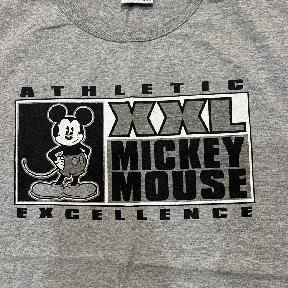 米老鼠运动卓越男式大号背心美国制造 — 第 2/4 张图片