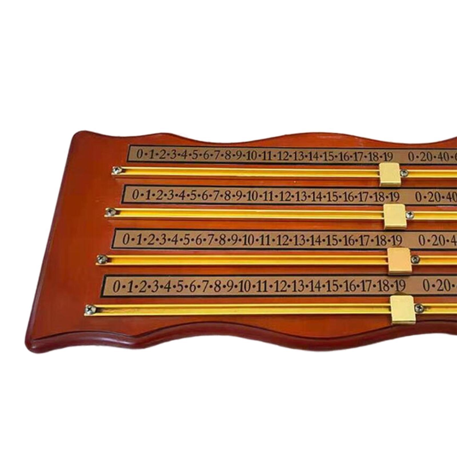 Billiard Score Board Billiard Clubs Shuffleboard Wall Mounted
