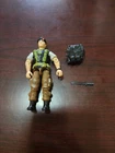 Vintage GI Joe ARAH Night Force Falcon figure, some accessories, Nice!