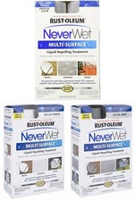 Rustoleum Never Wet Multi-surface Kit 2- 9 Oz Cans 18 Oz Cleargraywhite