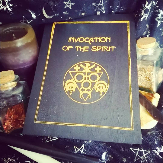 Invocation of the Spirit Book Box | Cult Film Classic | Witches | Handmade