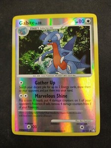 2007 Pokemon Gabite 48/123 Reverse Holo Mysterious Treasures 
