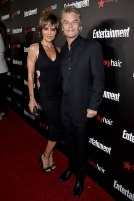 Lisa Rinna Harry Hamlin at Entertainment Weekly's celebration hono - Old Photo 2