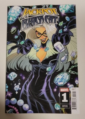 JACKPOT & BLACK CAT #1 05/2024 NM-/VF+ ELIZABETH TORQUE VARIANT