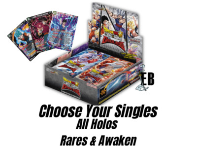 DBS! Critical Blow - Choose your singles - All HOLO - Rares & Awaken - English