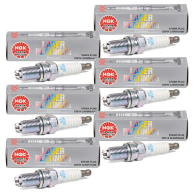 6x NGK 7415 DCPR8EKP Zündkerze für BMW 3er E46 M3 / CSL Z3M E36 Z4M E85 E86 S54