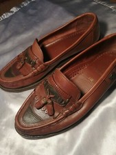 Genuine leather Loafers Size 11 made in Brazil Professor Ivyleague