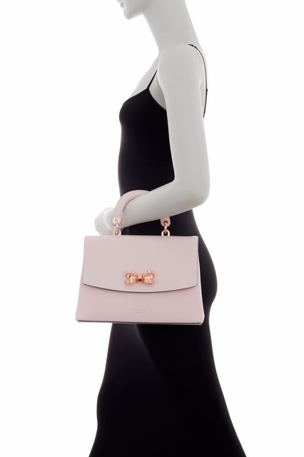 jayllaa bow leather crossbody bag