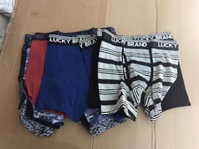 ( ONLY ONE ) LUCKY BRAND MENS stretch BOXER BRIEFS UNDERWEAR SIZE S,M, L,  XL