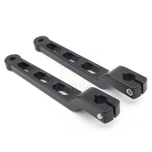 MX Style Foot Boards Shift Levers Rear Floorboards Pedal For Harley Touring FLHX - Picture 6 of 13