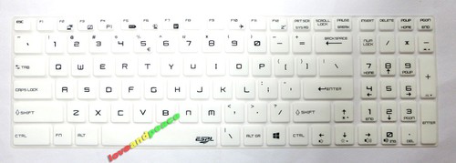 Keyboard Skin for MSI GT62 GS63 GS73 GT73 GE73 GE63 GP73 GP63 GL63 GS75 GE75 - Picture 6 of 7