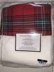 *Williams Sonoma / Pottery Barn Tartan Plaid Sheet Set Queen  New