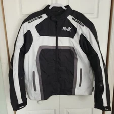HWK Spyder Moto Enduro Cordura Impact Armor Sport Riding Zip Weather 4XL EUC