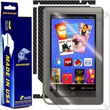 ArmorSuit Barnes Noble NOOK Color Screen Protector Black Carbon Skin USA