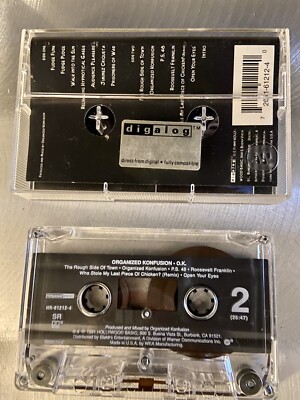 Organized Konfusion Self Titled Cassette tape 1st Press