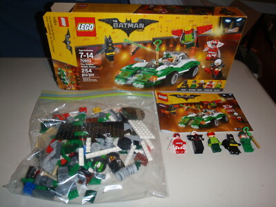 LEGO Batman Movie 70903 Riddler Riddle Racer Complete