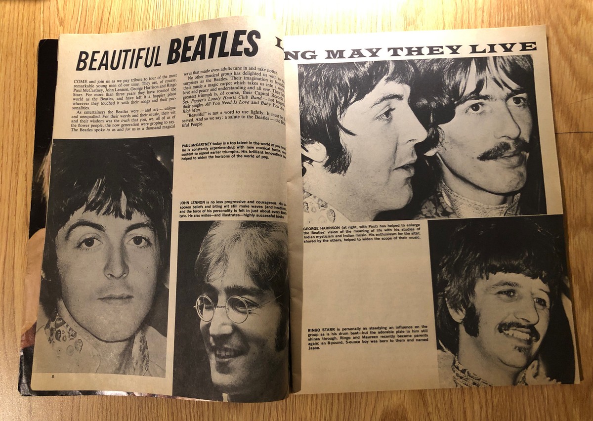 【希少】ビートルズ　ポスター　16Magazine 発行 16 Magazine October 1966 The Beatles, Herman's Hermits, The