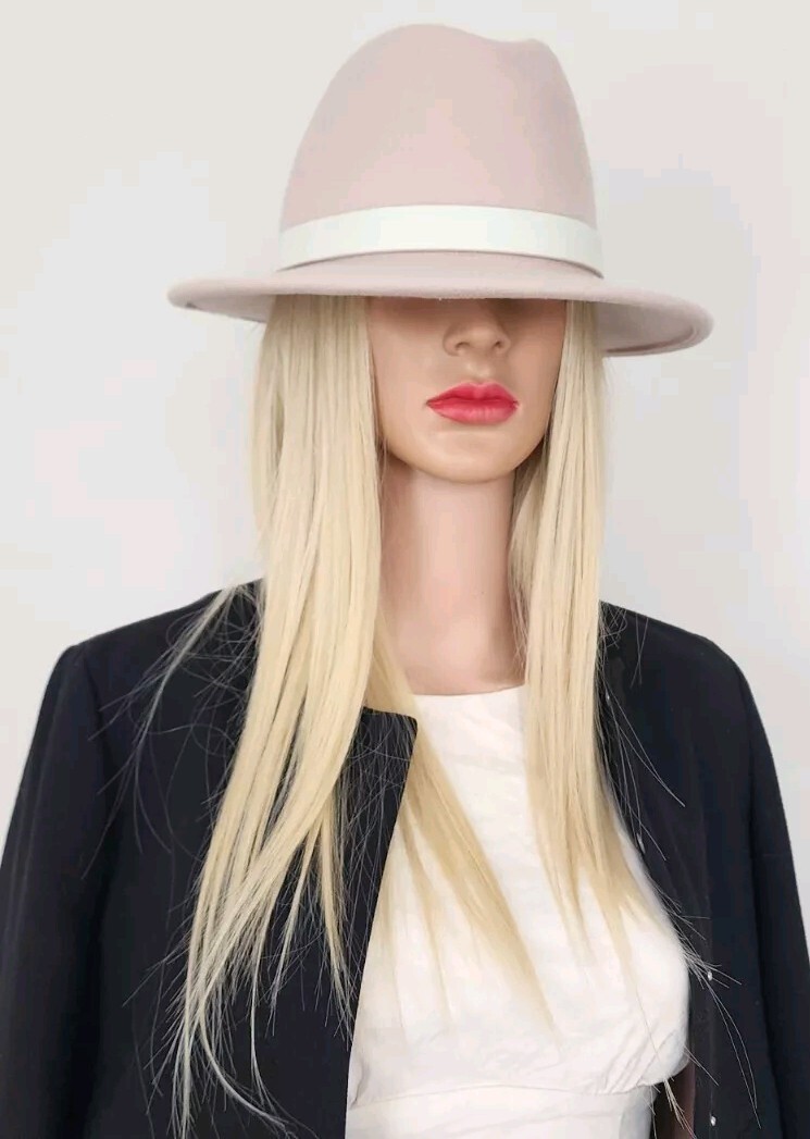 JCREW wool fedora hat Wool Fedora With Chain For Women | Factory main image 4