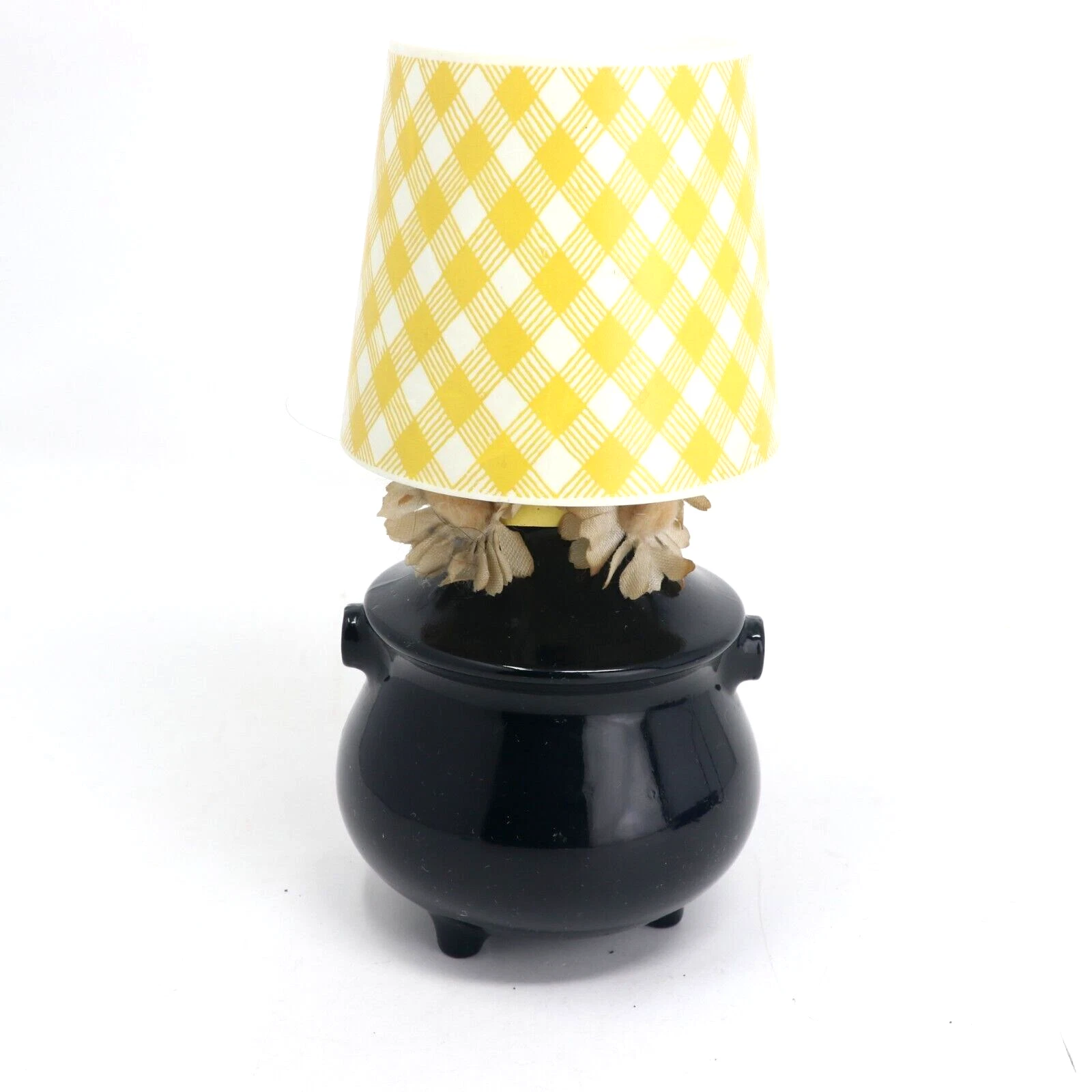 VGT Avon 1970's Hearth Decanter Roses Cologne in Yellow & Black