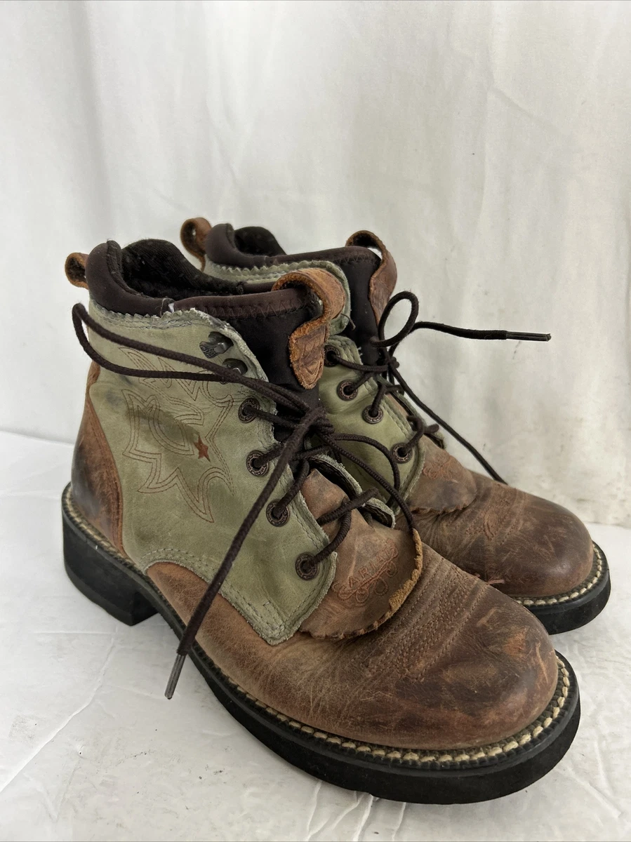 Ariat women's probaby lacer western clearance boots