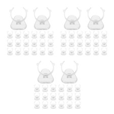 108 pcs Single Display Holder, Clear Finger Stand