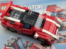 Lego 5867 Creator Super Speedster 3 In 1 Cars: box, complete with Instructions  