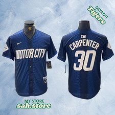 Detroit Tigers #30 Kerry Carpenter Cool Base Men's Stitched Jersey
