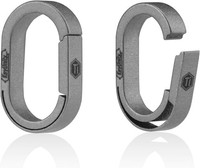 Mini-SchlüSselanhäNger Titan Karabiner Schnellverschluss SchlüSsel-Organizer