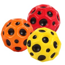 3PCS Mini Super High Bouncing Balls ToysRubber Space Toy for Kids MA