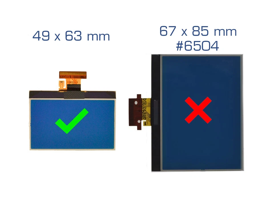 Tacho Display für Seat Leon Alhambra Skoda Octavia Superb Kombiinstrument LCD - Imagem 3 de 4