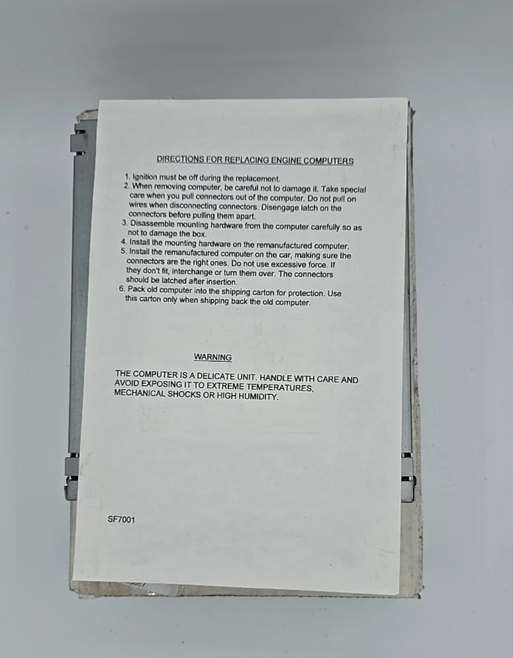 Standard Motors Engine Control Module (ECM)-EM279 98-99 GM 4.3L 5.0L 5.7L gas - Image 3 of 4