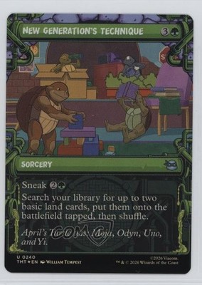 Sewer Frame - New Generation's Technique Foil #0240