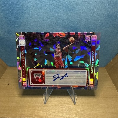 Julian Phillips 2023-24 Panini Photogenic /75 Auto RC Cracked Ice #RS-JPC