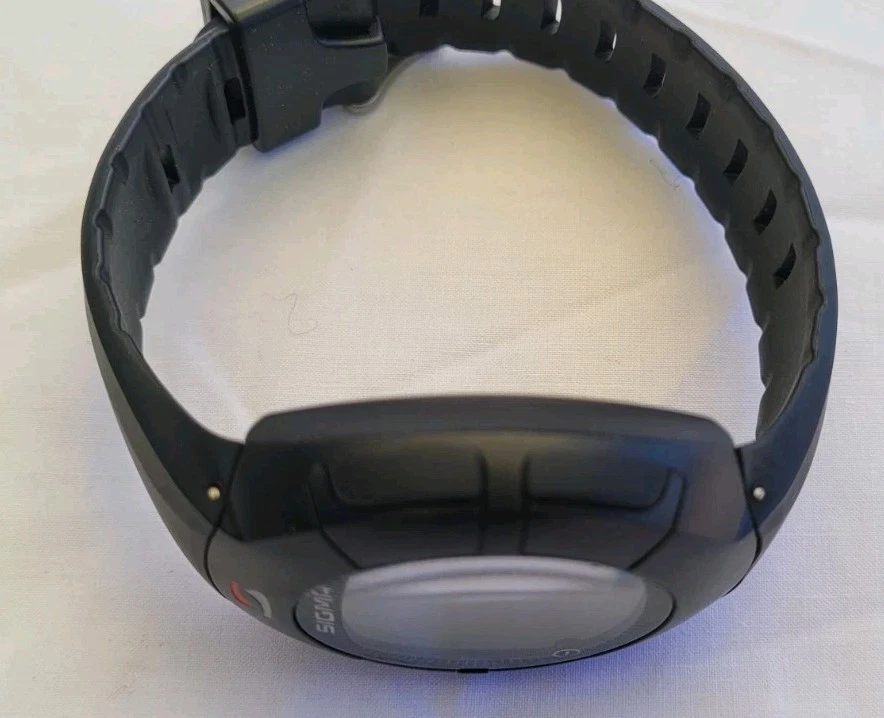 Sigma Onyx Fit Monitor de Ritmo Cardíaco Reloj Deportivo Digital Negro CR2032 Batería Nueva  Foto 3 de 4