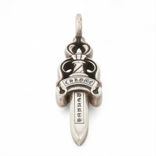 Chrome Hearts Double Dagger Pendant top 925 22.4g